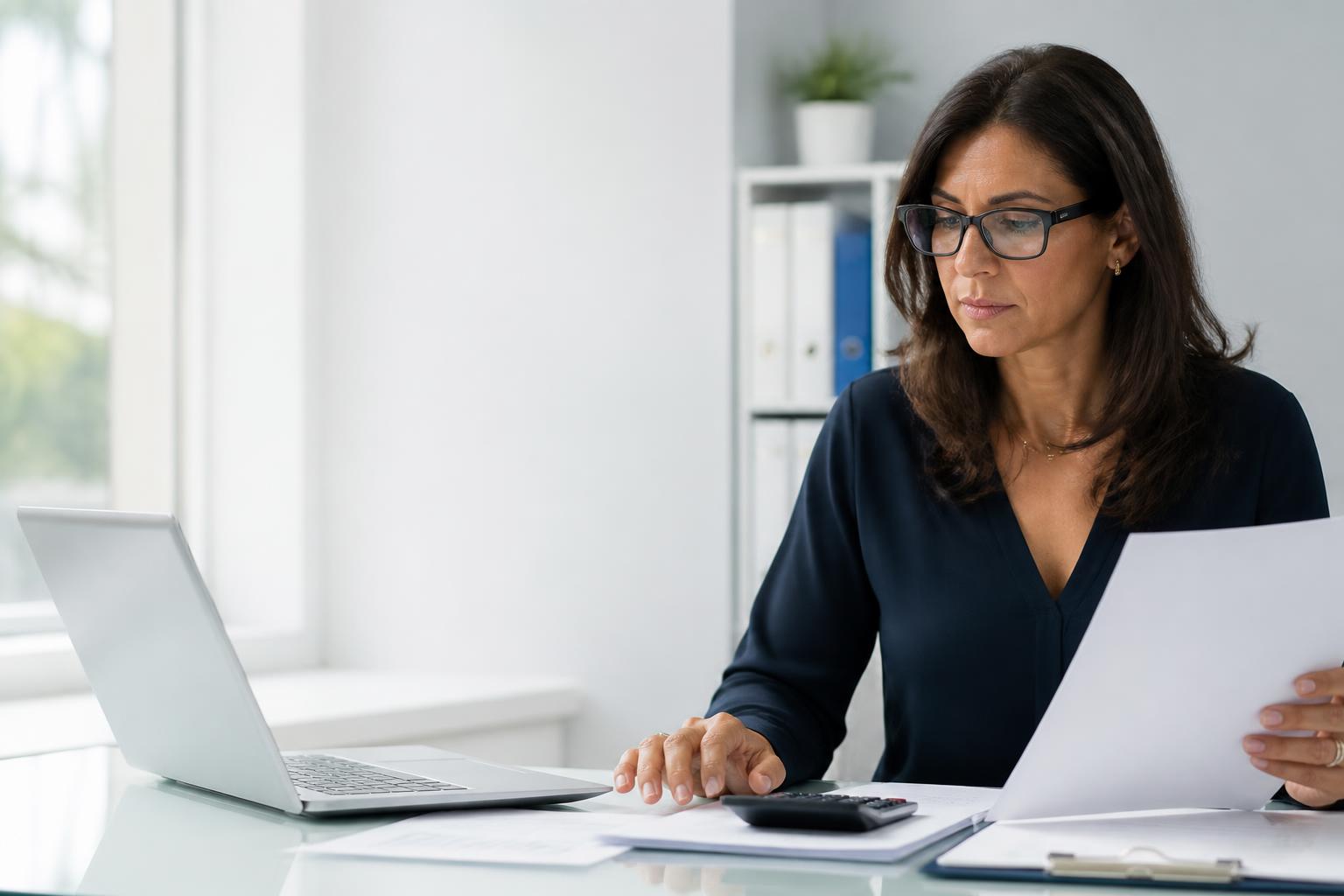 Senior Payroll & HR specialist aan het werk